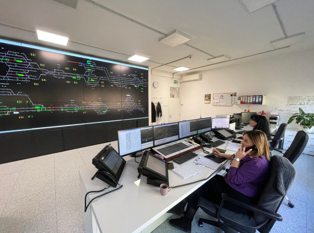 Telekomanda 24 sata dnevno obezbeđuje redovno odvijanje železničkog saobraćaja