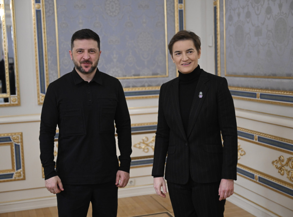 Brnabic meets with Zelenskyy