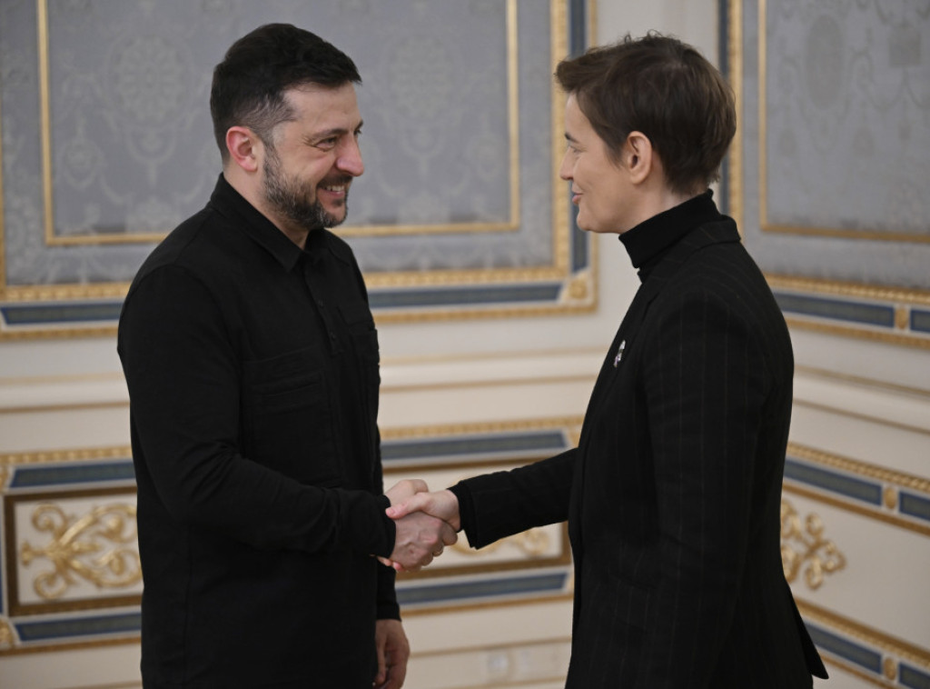 Zelenski nakon sastanka sa Brnabić: Glavni fokus razgovora proces evrointegracija