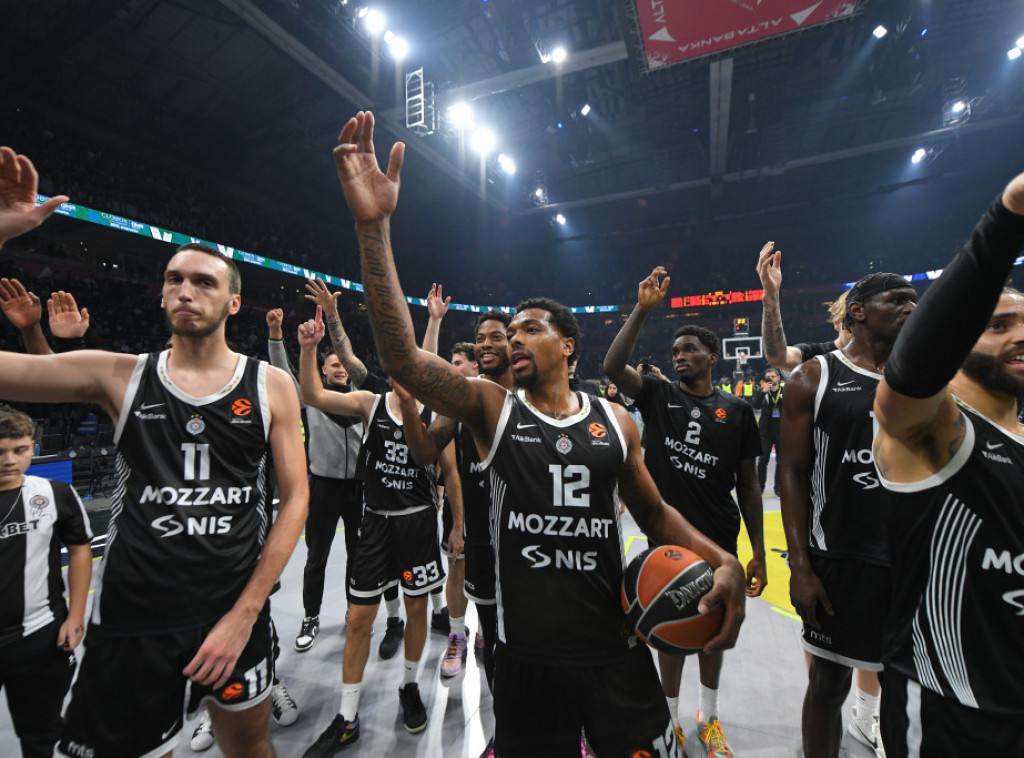 Košarkaši Partizana pobedili Monako za prekid serije poraza u Evroligi