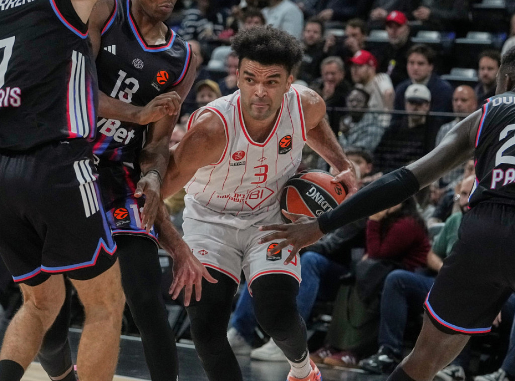 Košarkaš Hapoela Elajdža Brajant MVP 10. kola Evrolige