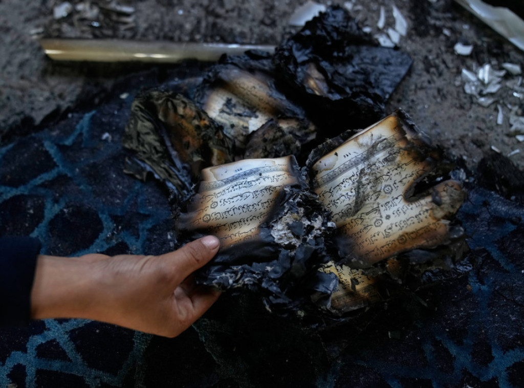 Jevrejski naseljenici zapalili džamiju na severu okupirane Zapadne obale