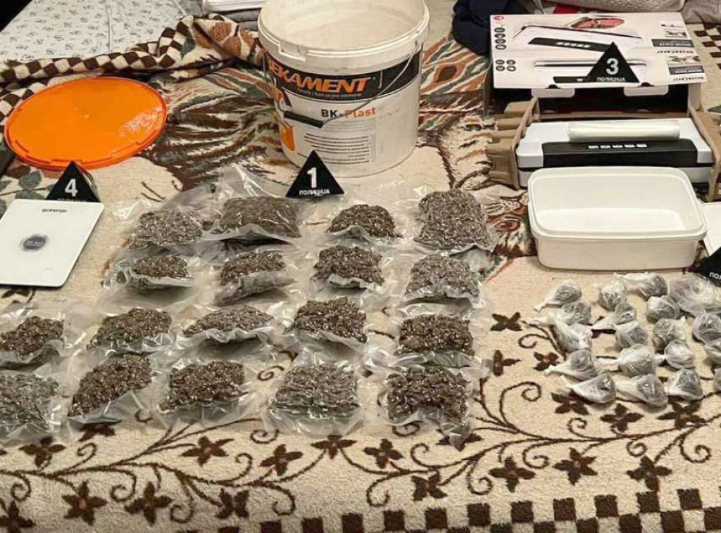 U Kragujevcu uhapšen osumnjičeni za proizvodnju i prodaju droge