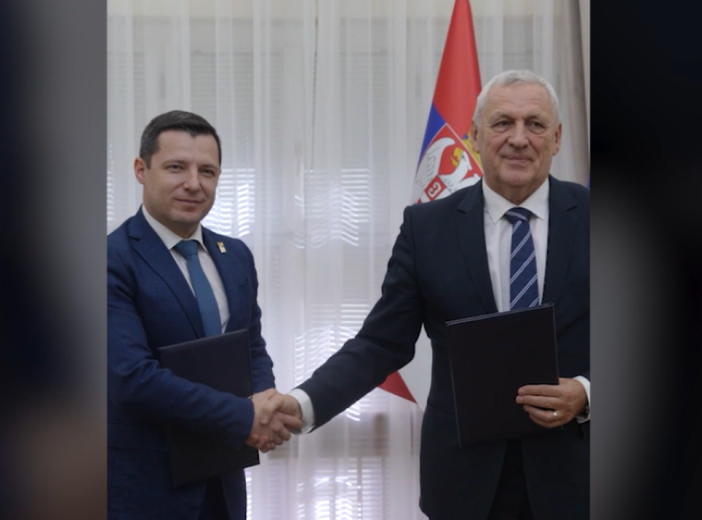 Ministar Bela Balint sa direktorom Ekspa Danilom Jerinićem potpisao Sporazum o saradnji