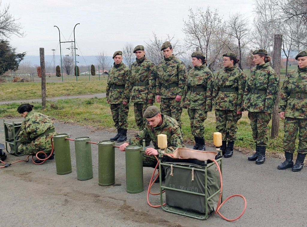 U toku specijalistička obuka vojnika logističkih specijalnosti