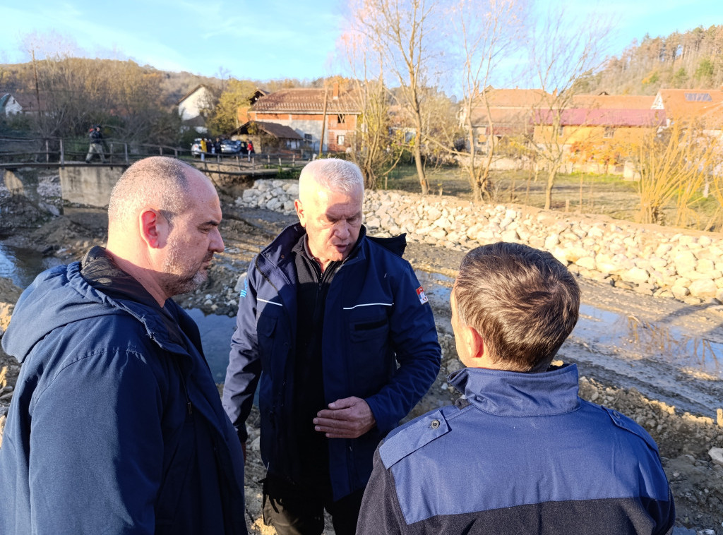 Goran Puzović: Radovi na uređenju korita reke Vratne gotovi za 15 dana
