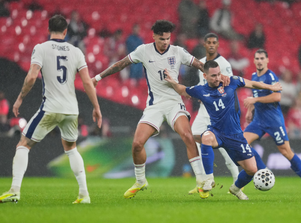 Away defeat to England dashes Serbia's FIFA World Cup qualification hopes