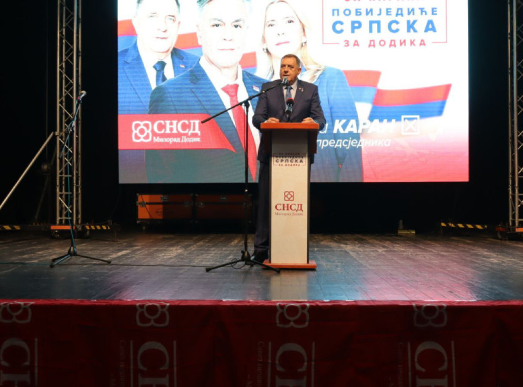 Dodik: Nametnuti predsednički izbori su referendum protiv Šmita, a za Karana