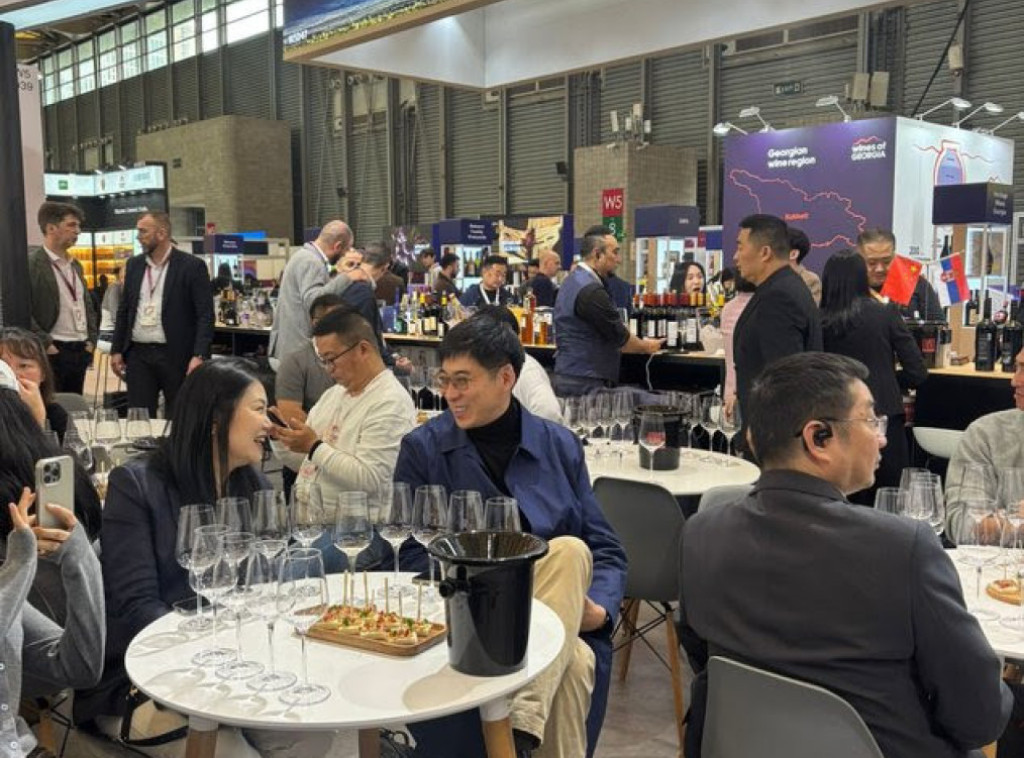 Na nacionalnom štandu na sajmu vina u Šangaju Srbiju predstavlja 20 vinarija i destilerija