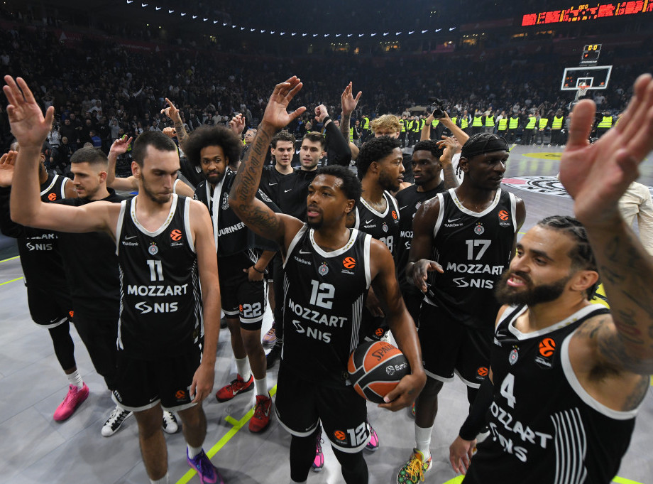 Košarkaši Partizana izgubili od Asvela u 11. kolu Evrolige