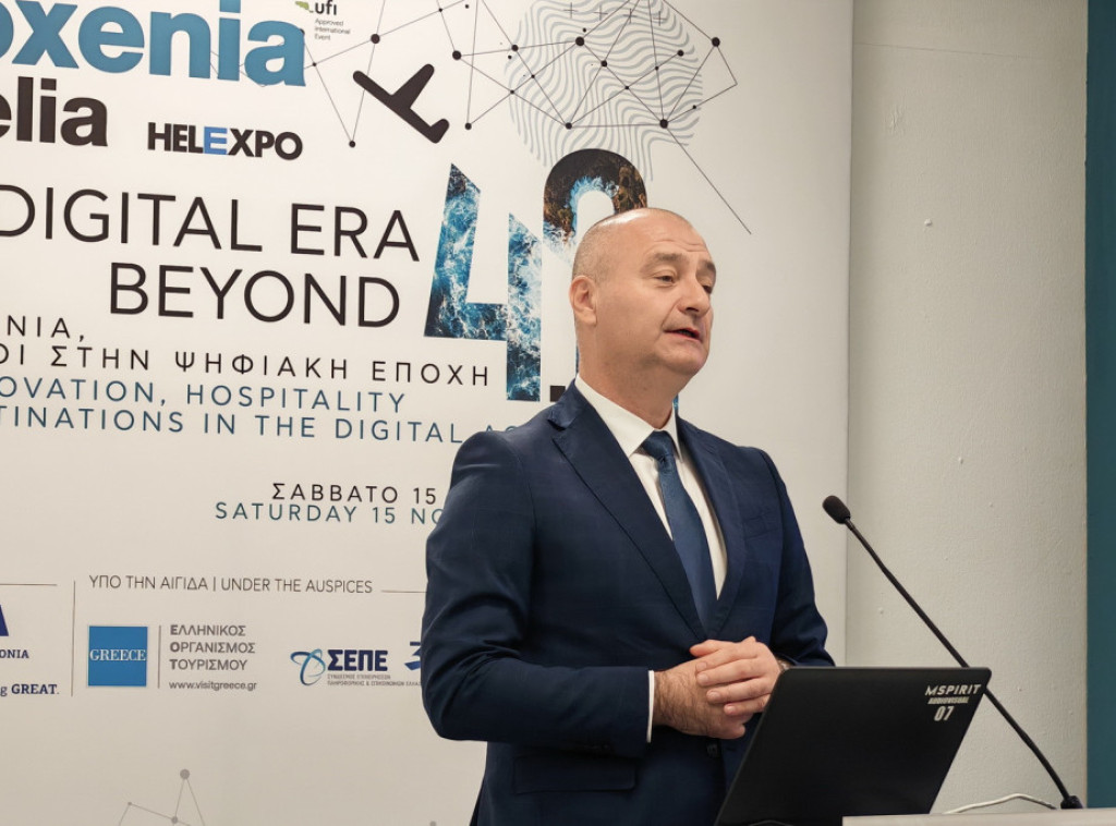 Nenad Ivanišević na konferenciji posvećenoj digitalnoj eri u turizmu na Sajmu u Solunu