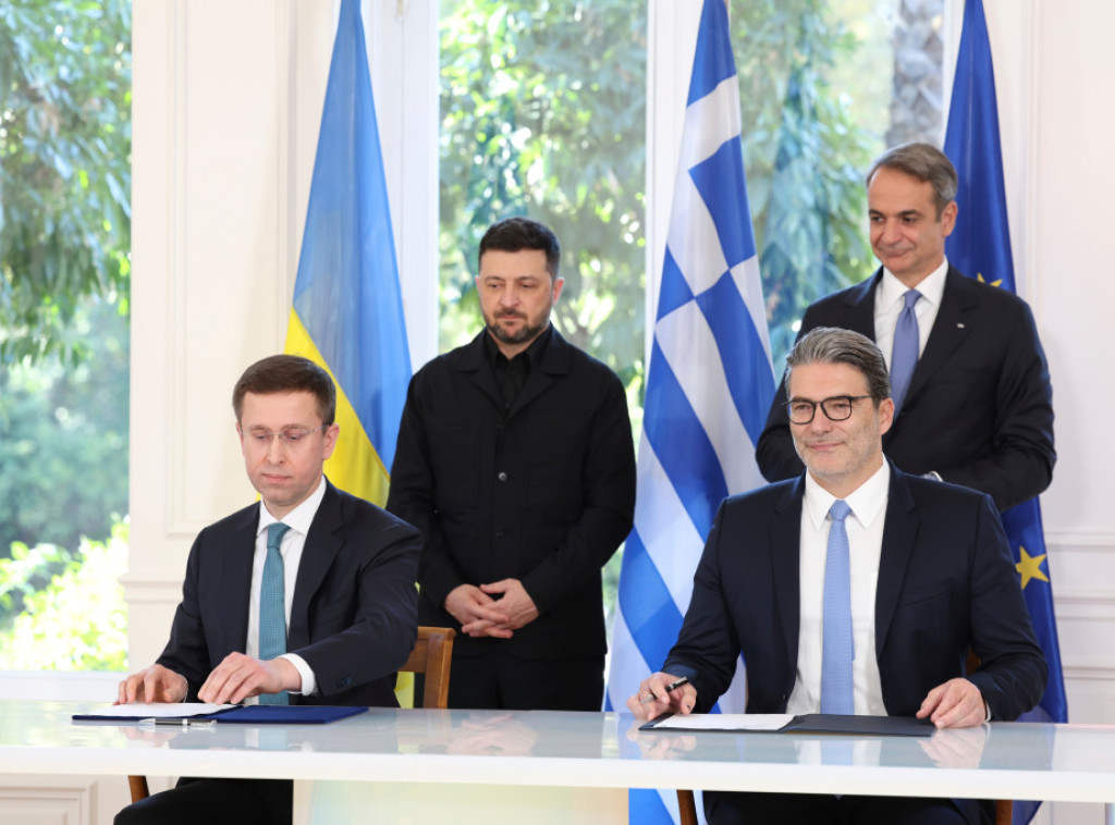 Potpisan energetski sporazum Grčke i Ukrajine o isporuci američkog tečnog gasa Kijevu