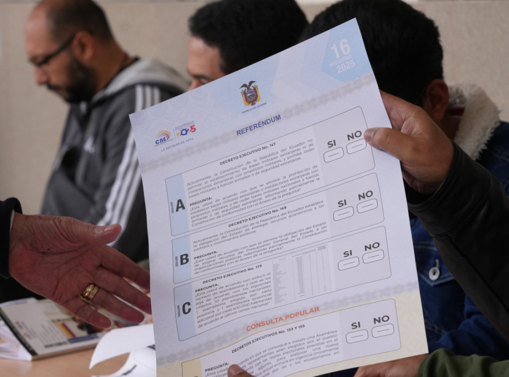 Građani Ekvadora na referendumu glasali protiv povratka stranih vojnih baza
