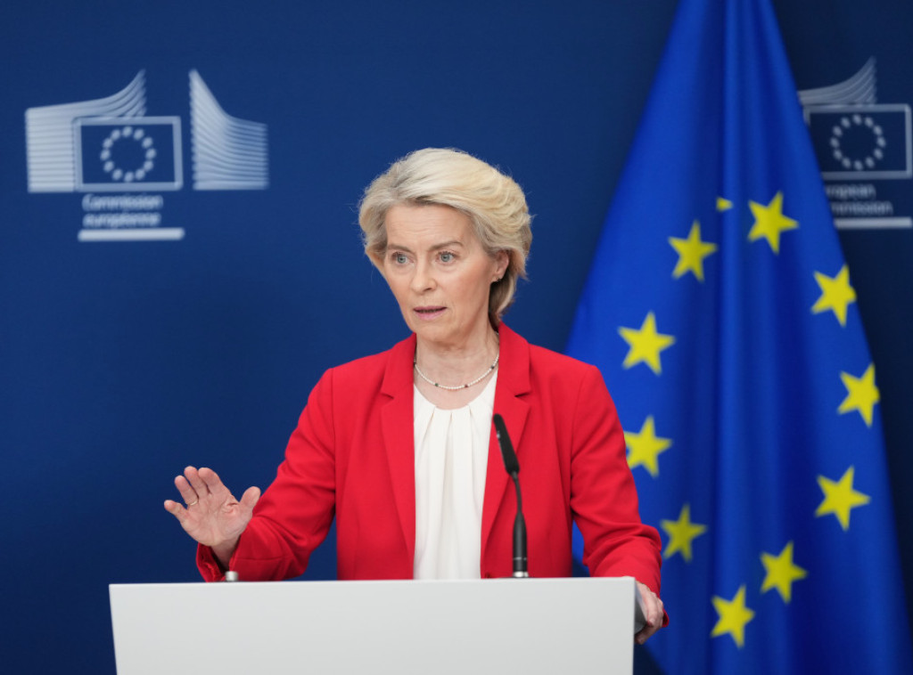 Ursula fon der Lajen: Finansiranje Ukrajine moguće preko tri opcije ili kombinacije