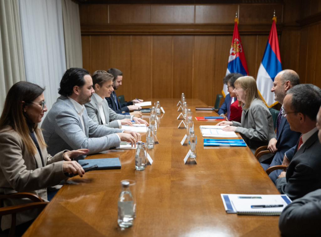 Brnabić se sastala sa potpredsednicom Svetske banke za Evropu i Centralnu Aziju