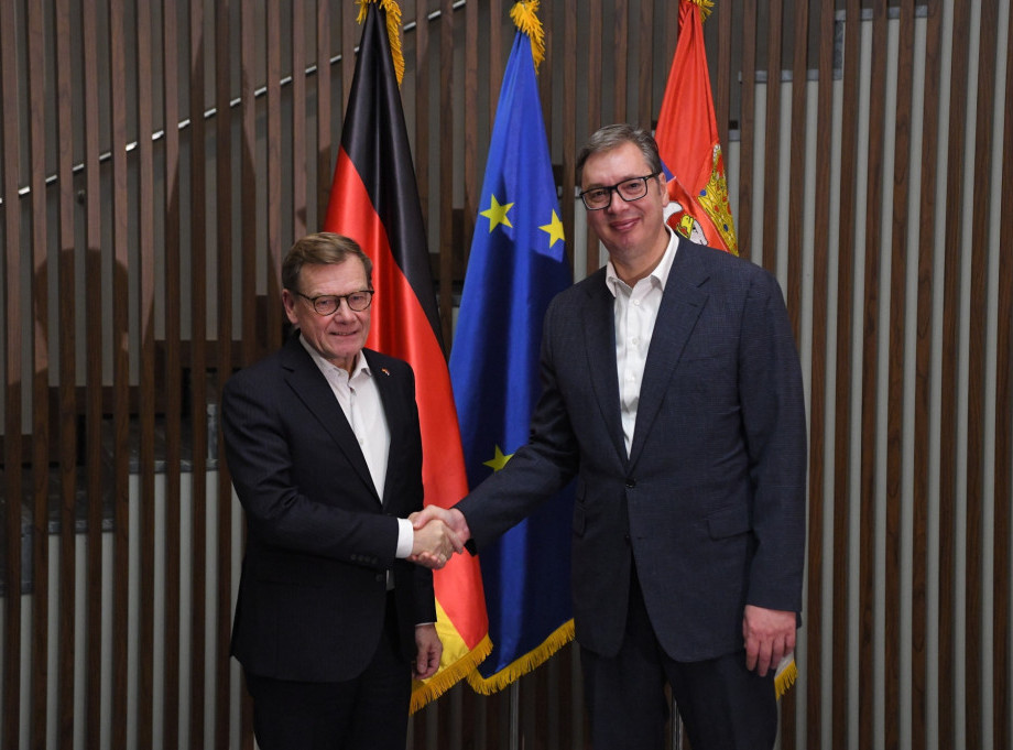 Vučić se sastao sa Vadefulom: Nemačka je jedan od naših najvažnijih partnera