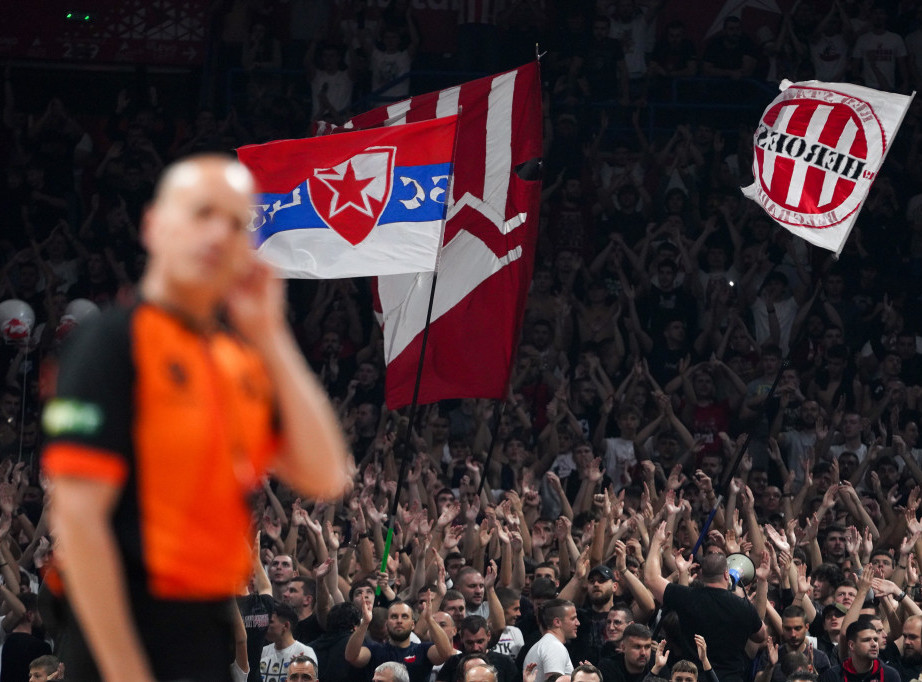 Evroliga kaznila Crvenu zvezdu sa 8.000 evra zbog incidenata navijača protiv Dubaija