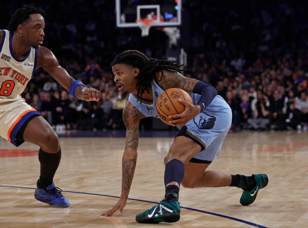 Košarkaš Memfisa Dža Morant još najmanje dve nedelje van terena