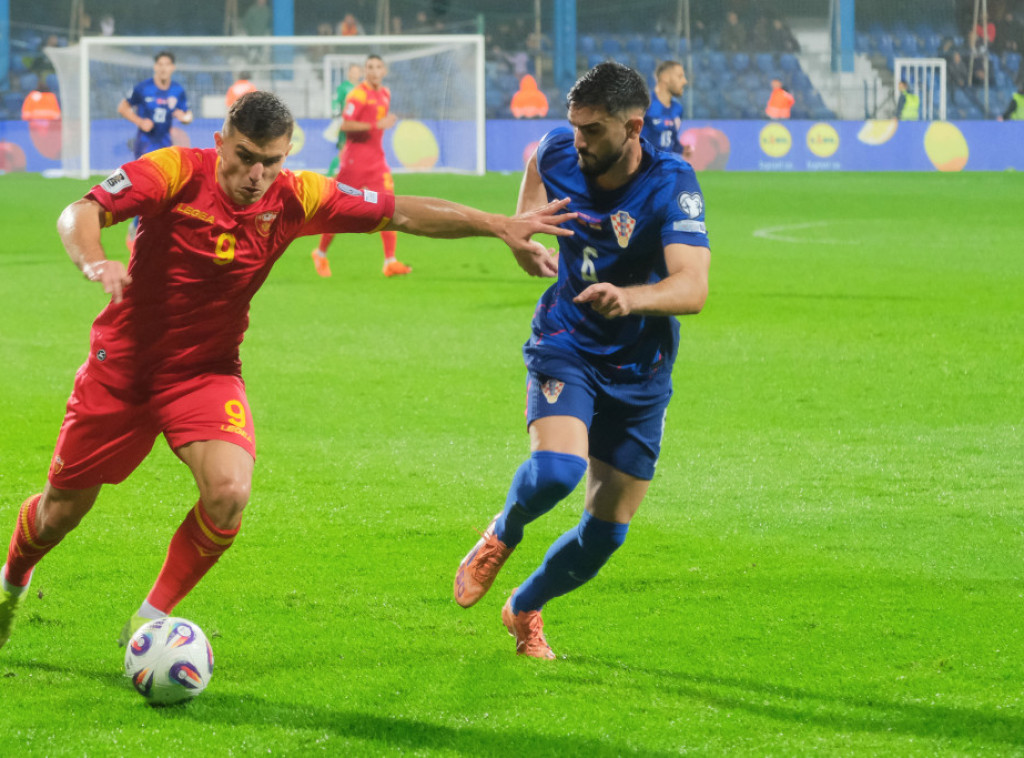 Navijači Hrvatske uzvikivali "Ubij Srbina" na utakmici u Podgorici