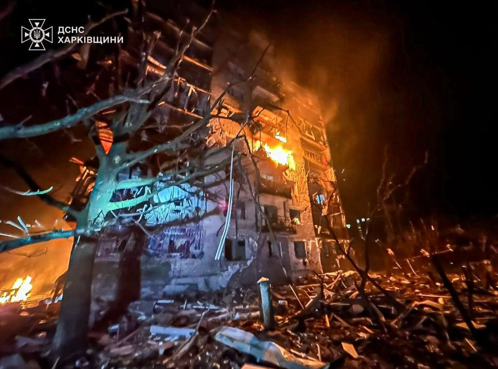 Tinejdžerka poginula, devet osoba povređeno u ruskom napadu na Harkovsku oblast