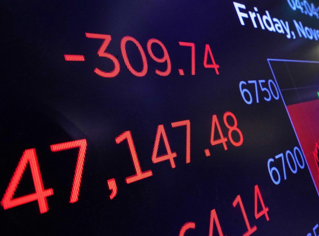 Globalni berzanski indeksi u padu nakon kolebanja na tržištu tehnoloških akcija