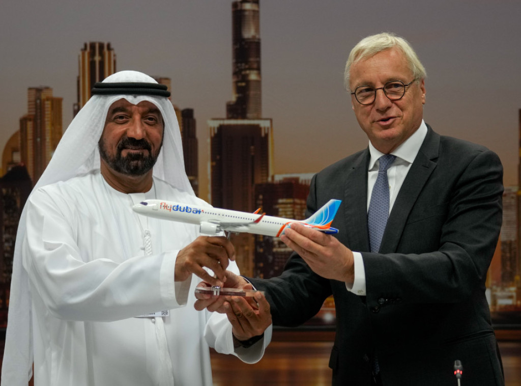 Avio-kompanija Flaj Dubai naručila 150 Erbasovih aviona na sajmu u Dubaiju