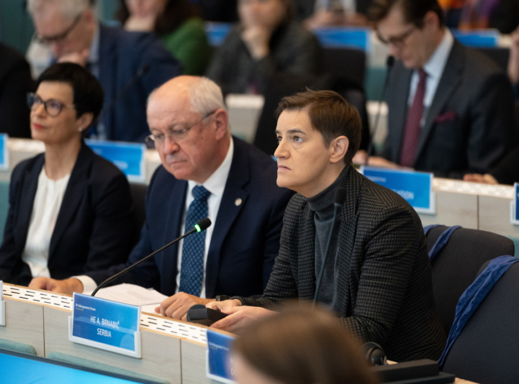 Ana Brnabić: Nadam se da će Evropska unija osuditi širenje mrženje protiv Srba u Hrvatskoj i Crnoj Gori