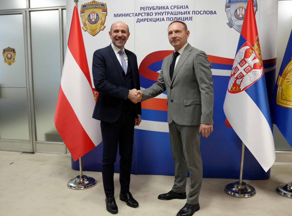 Vasiljevic, Austria's Ruf discuss cooperation in fight against crime