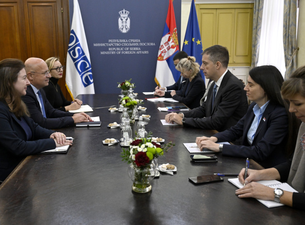 Marko Đurić razgovarao sa novim šefom Misije OEBS o prioritetima saradnje
