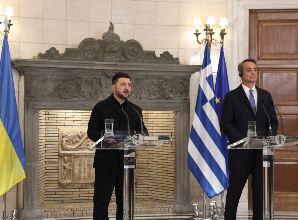 Micotakis i Zelenski potpisali sporazum o zajedničkoj proizvodnji pomorskih dronova