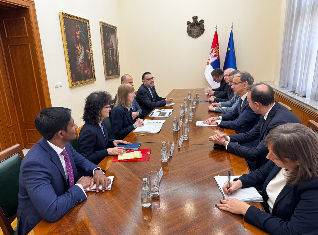 Premijer Macut: Srbija želi da definiše novi investiciono-reformski ciklus sa Svetskom bankom