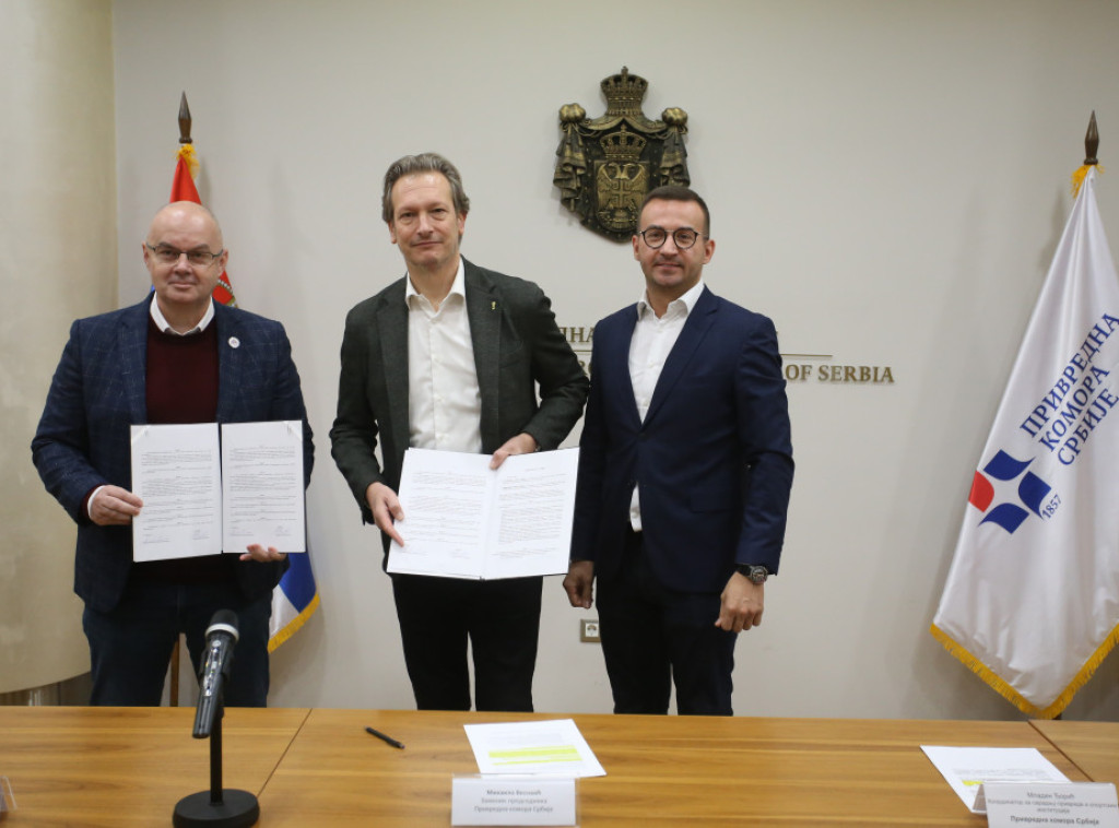 Privredna komora Srbije i Šahovski savez Srbije potpisali sporazum o saradnji na promociji šaha