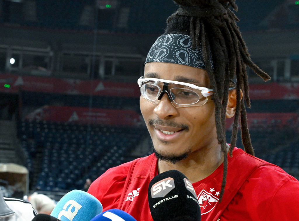 Košarkaši Crvene zvezde Moneke, Nvora i Grejem spremni za utakmicu protiv Valensije