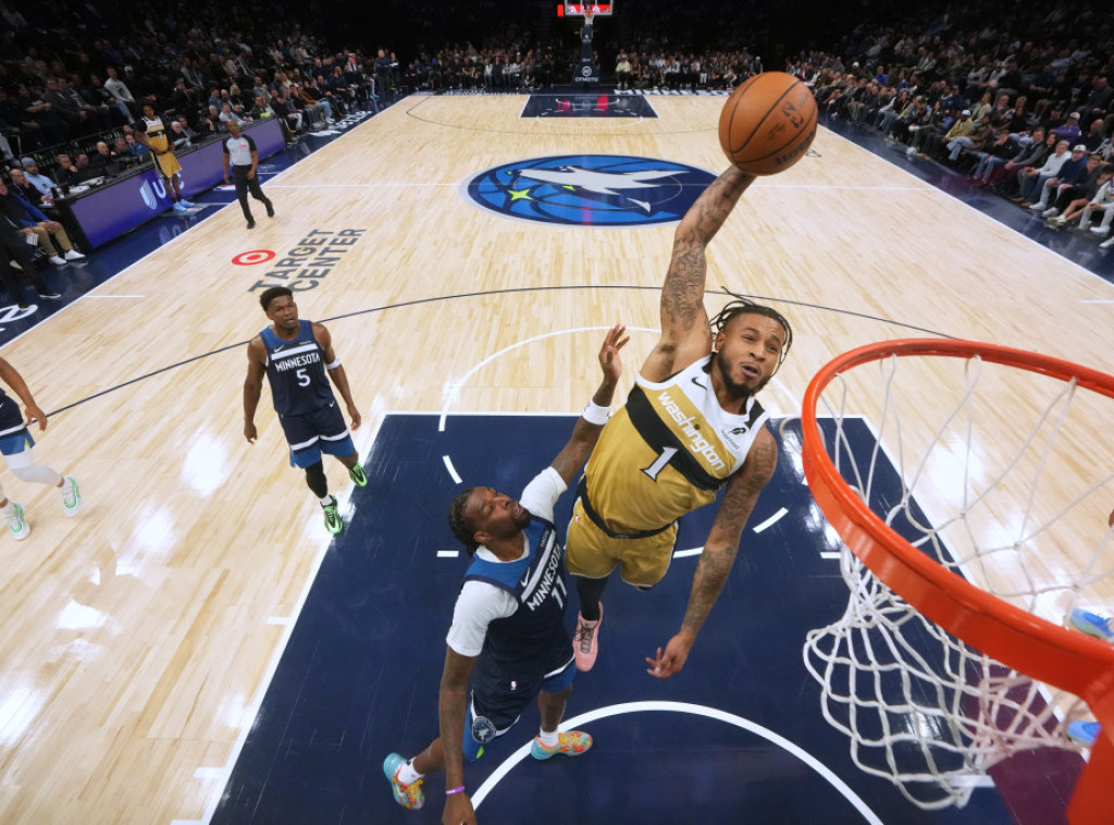 Košarkaši Minesote pobedili Vašington, Toronto savladao Filadelfiju u NBA ligi