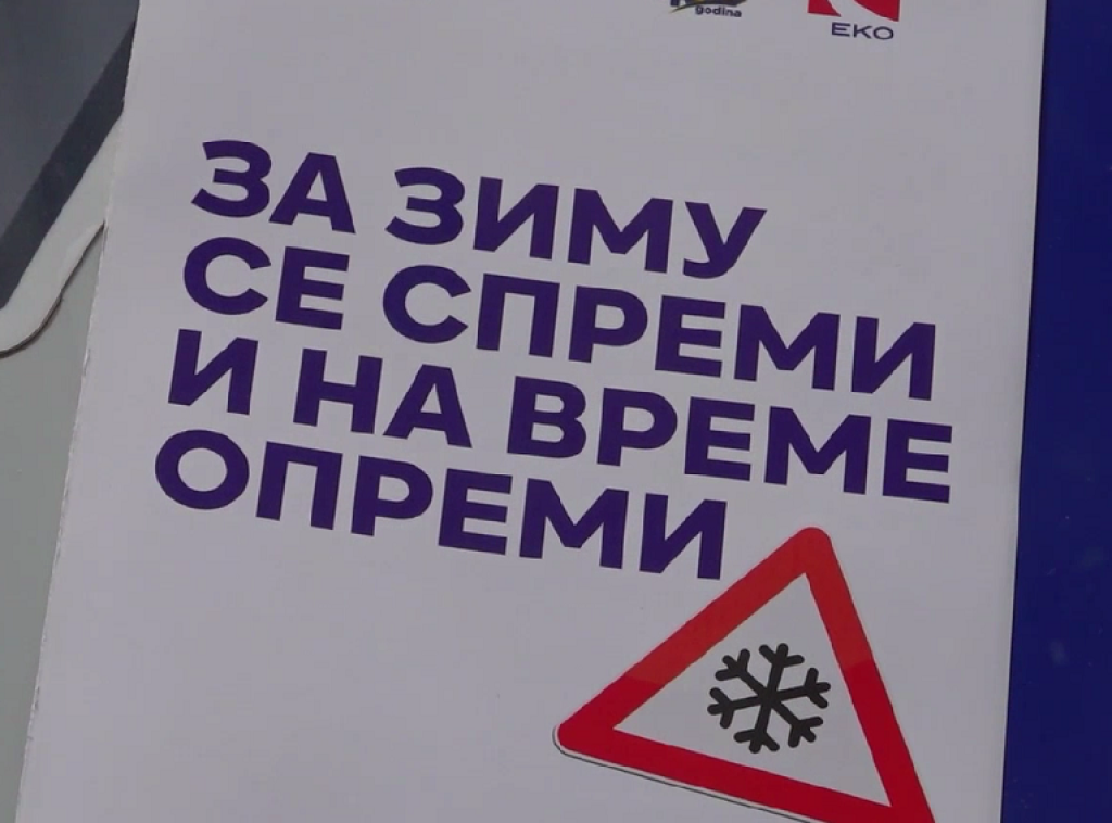 Počela kampanja "Za zimu se spremi i na vreme opremi"