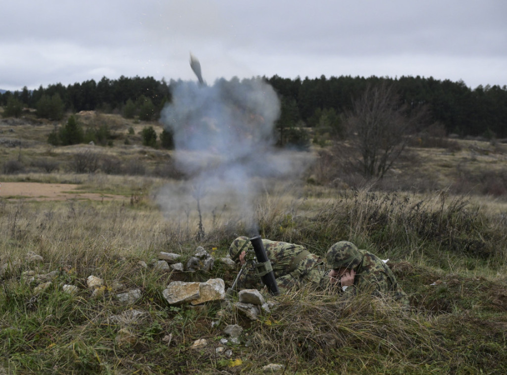 Terenska obuka stalnog sastava Komande za obuku i vojnika na služenju vojnog roka
