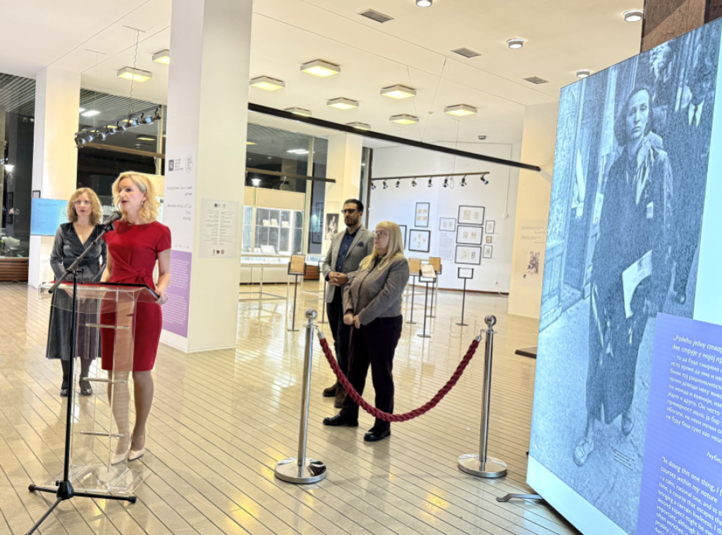 Izložba "Alternativna Cuca Sokić: crteži" otvorena u NBS