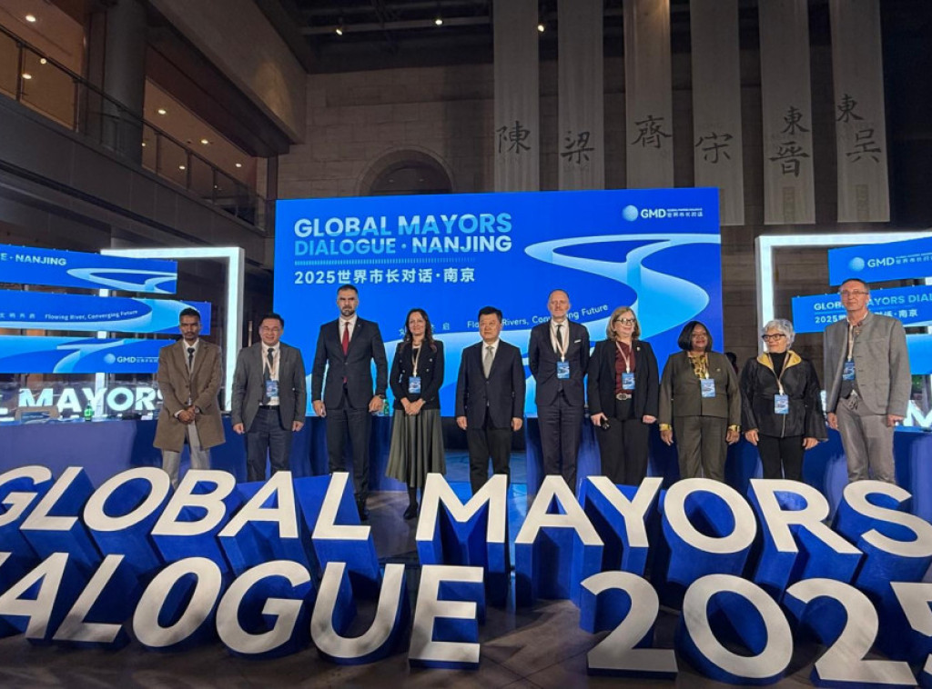 Žarko Mićin na Globalnom dijalogu gradonačelnika u Kini