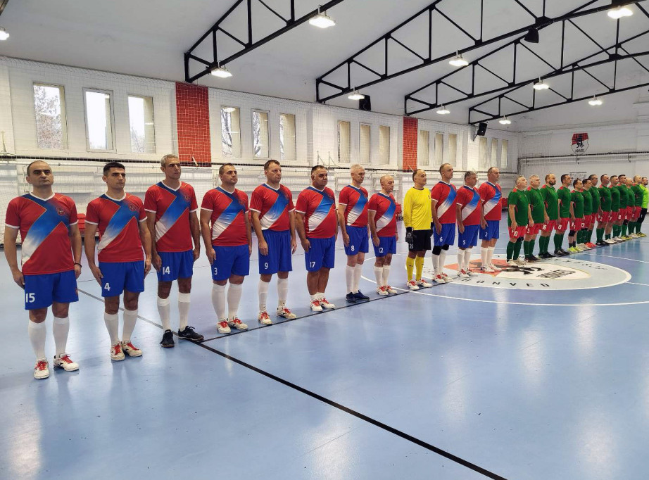 Prijateljska fudbalska utakmica srpskih i mađarskih oficira u Budimpešti