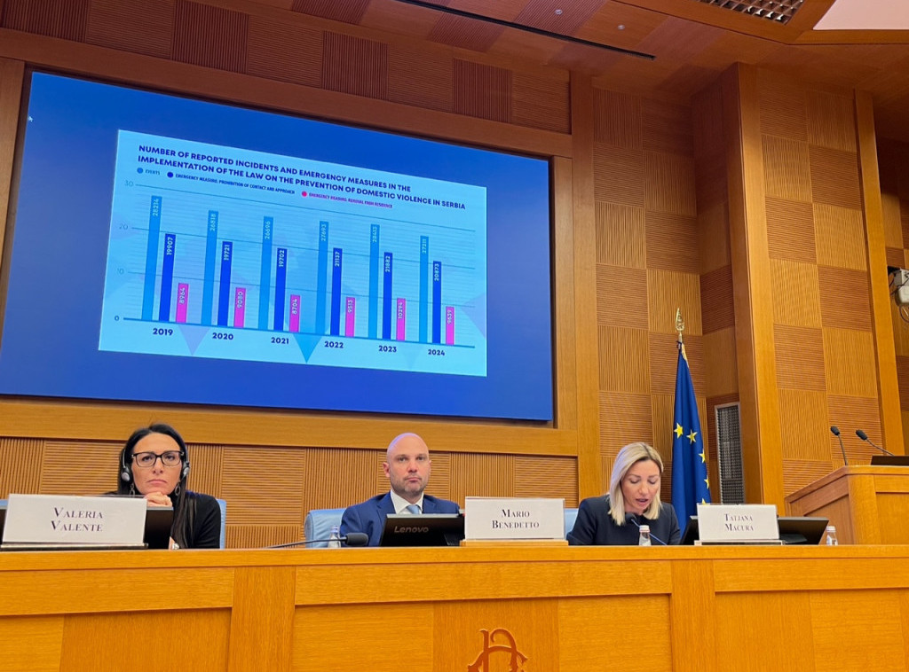 Ministarka Macura prisustvovala Međunarodnoj konferenciji o sprečavanju femicida u Rimu