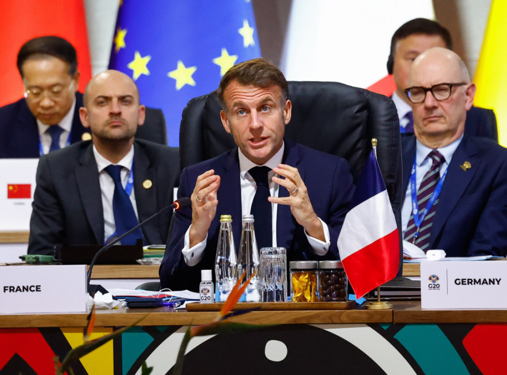 Emanuel Makron: G20 je u opasnosti zbog teškoća u rešavanju kriza