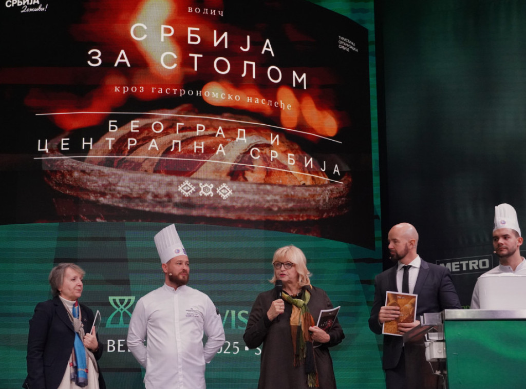 Na sajmu hrane predstavljena publikacija "Srbija za stolom"