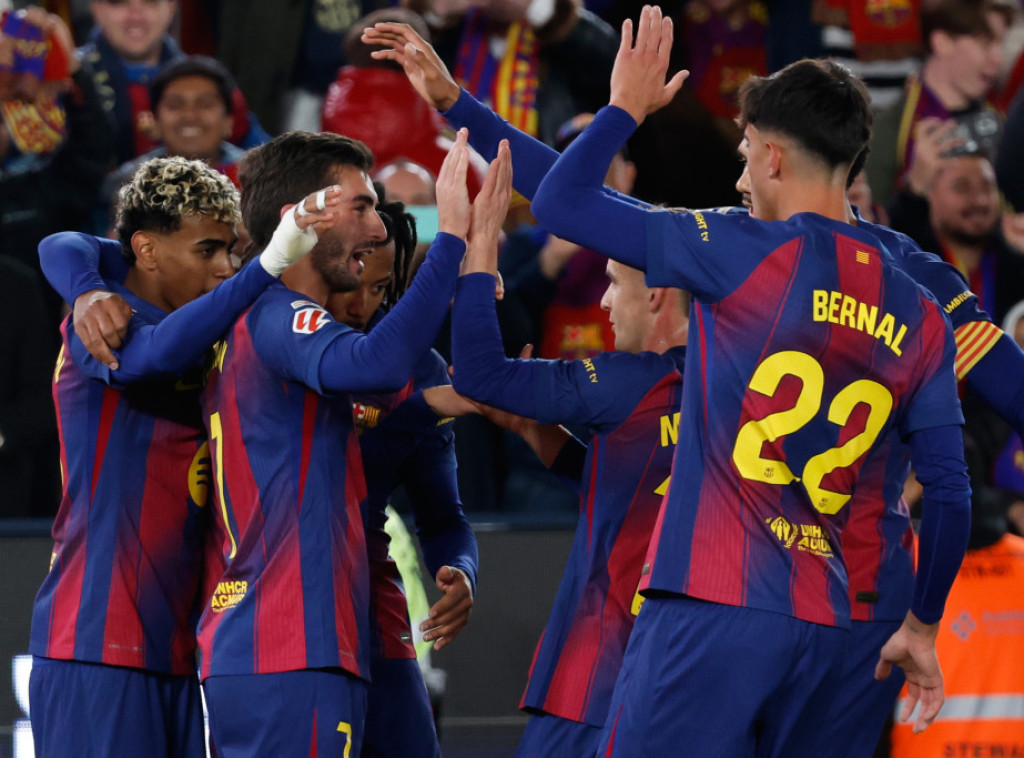 Fudbaleri Barselone ubedljivo pobedili Atletik Bilbao na Nou Kampu