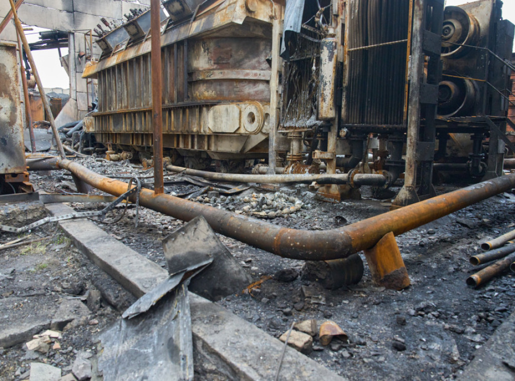 Pad drona izazvao požar na elektrani u Moskovskoj oblasti