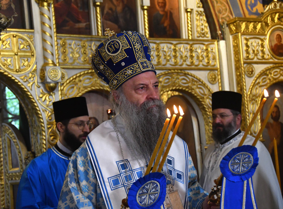 Patrijarh Porfirije služio liturgiju u Hramu Svetog Save: Post je period duhovne obnove