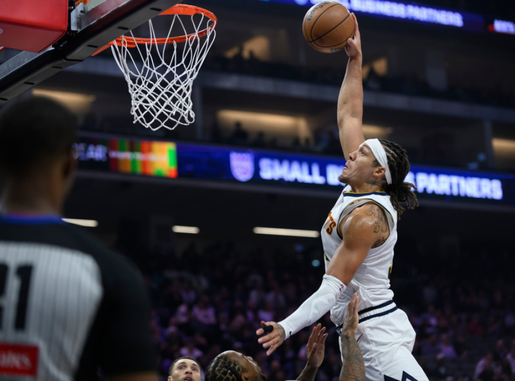 Košarkaš Denvera Aron Gordon pauziraće najmanje četiri nedelje zbog povrede