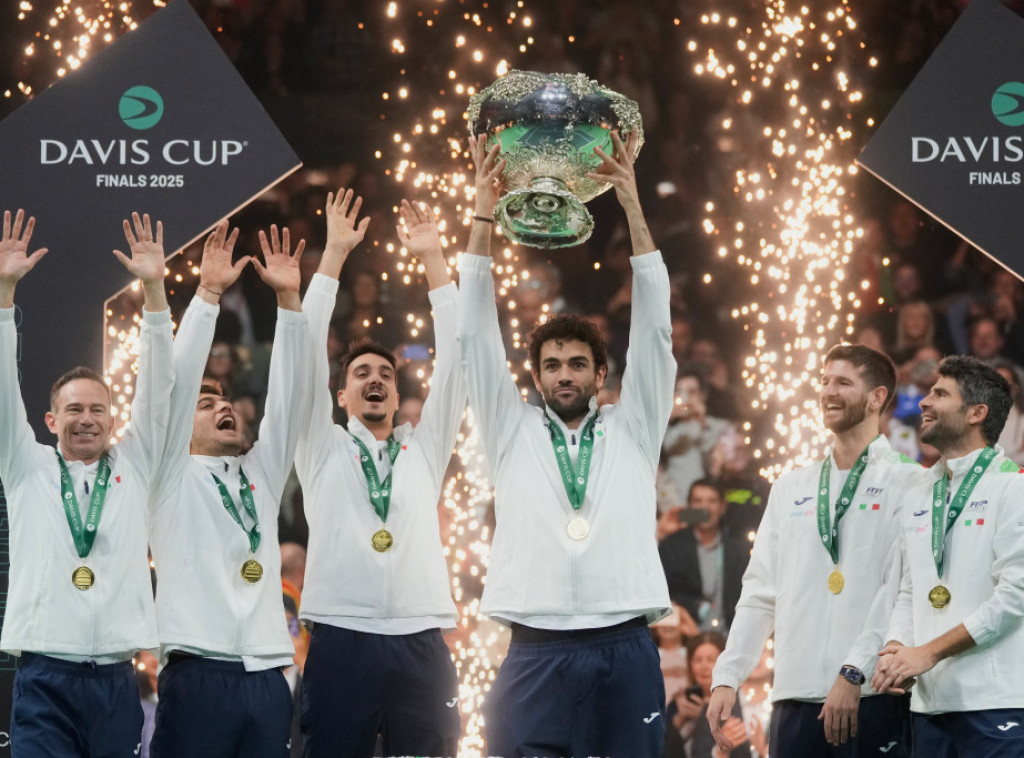 Teniseri Italije treći put uzastopno osvojili Dejvis Kup