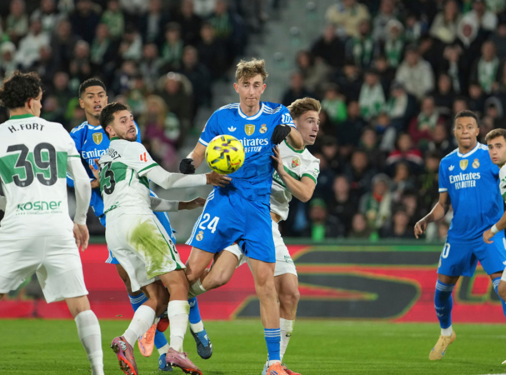 Fudbaleri Reala odigrali nerešeno 2:2 na gostovanju Elčeu