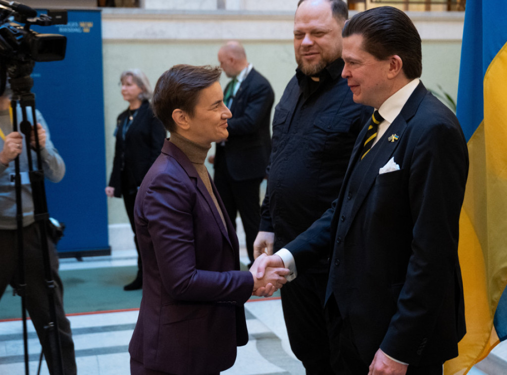 Brnabic: Very good meetings in Stockholm about rule of law, Serbia's EU integration