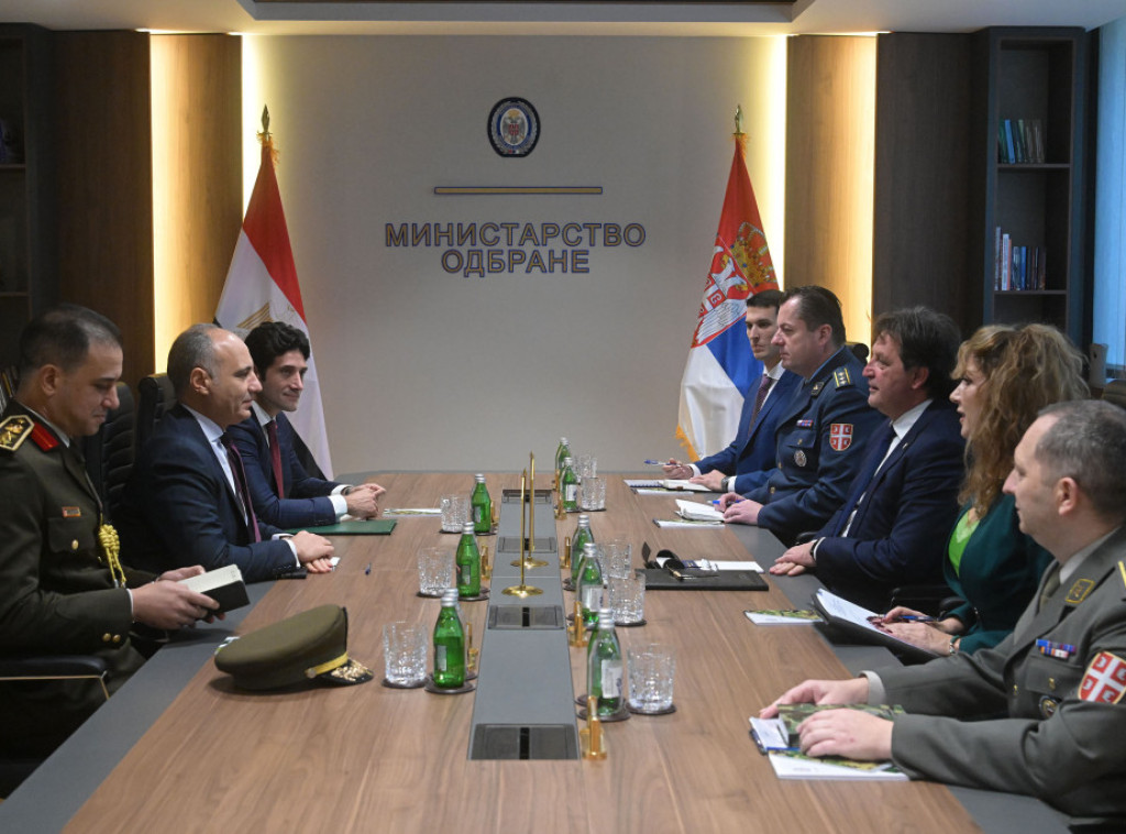 Gasic receives Egyptian ambassador